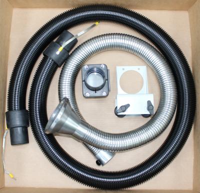 ESD Flexible Arm Kit 38 mm with Conical Cowl Pen Nib Clamped Bench Bracket ESD Solder Fume Extraction Systems - 366.100295.38.ESD